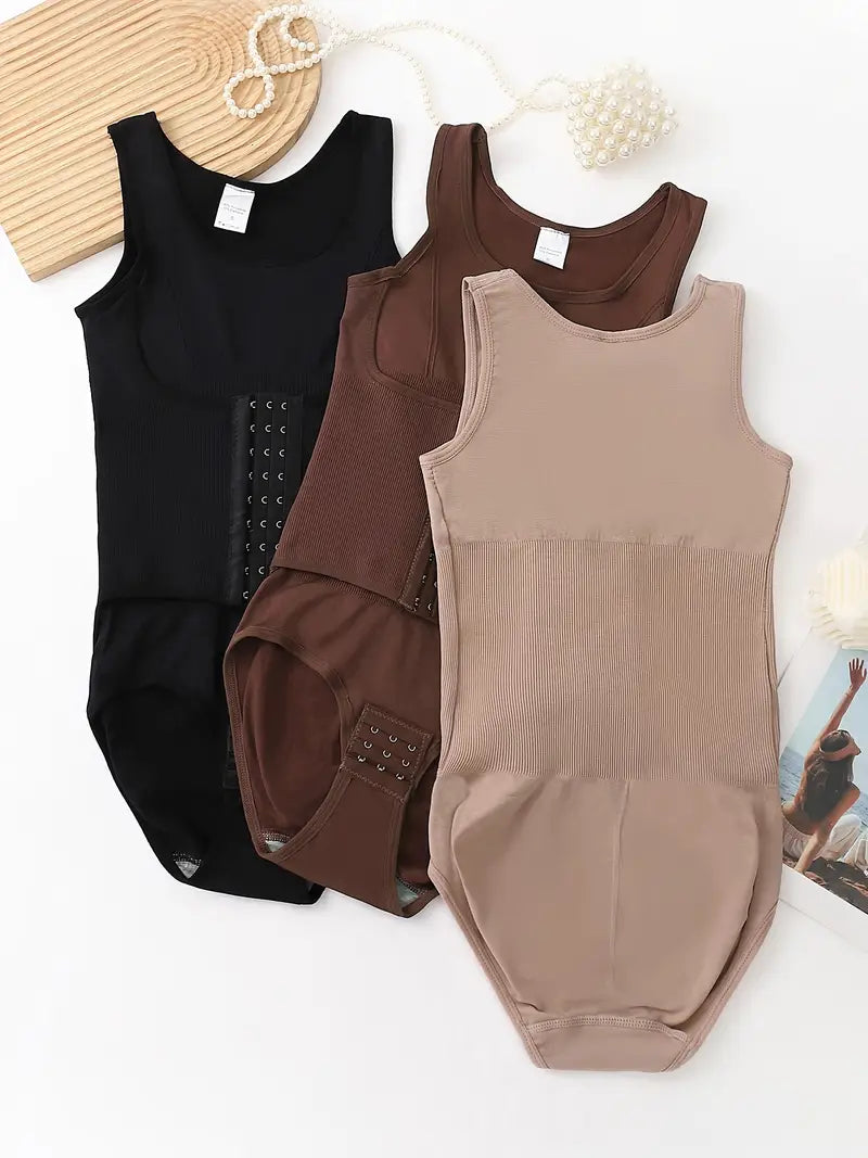 Shaping Bodysuit with Waist Belt