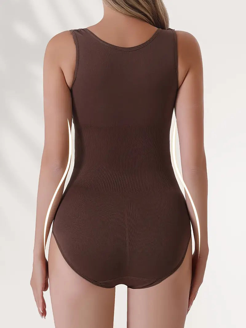 Shaping Bodysuit with Waist Belt