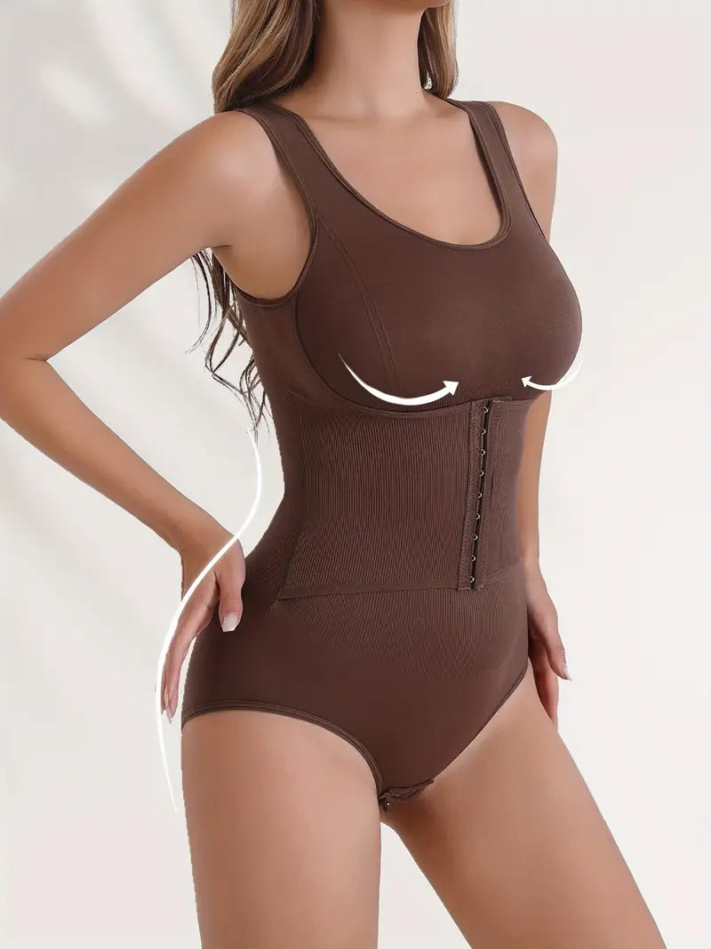 Shaping Bodysuit with Waist Belt