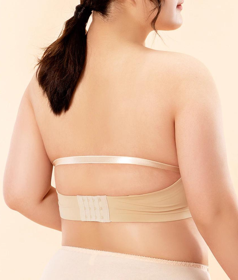 Plus-size solid bra