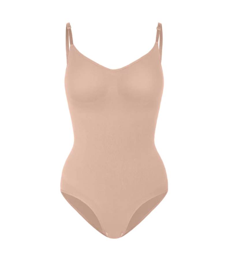 Seamless shapewear bodysuit