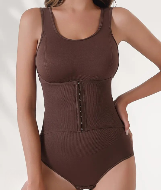 Shaping Bodysuit with Waist Belt