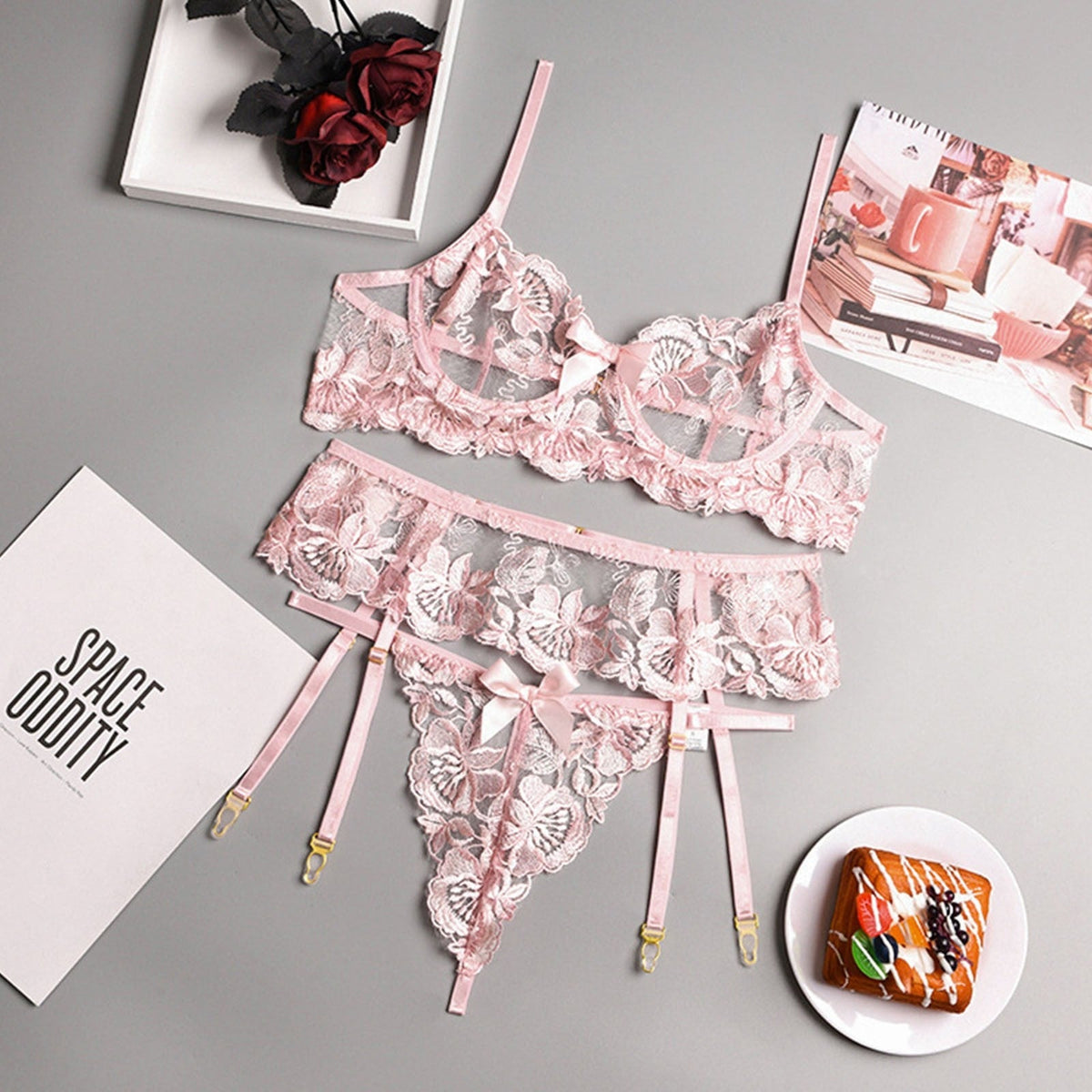 Leila lingerie set