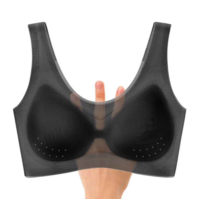 Ultra-thin transparent bra