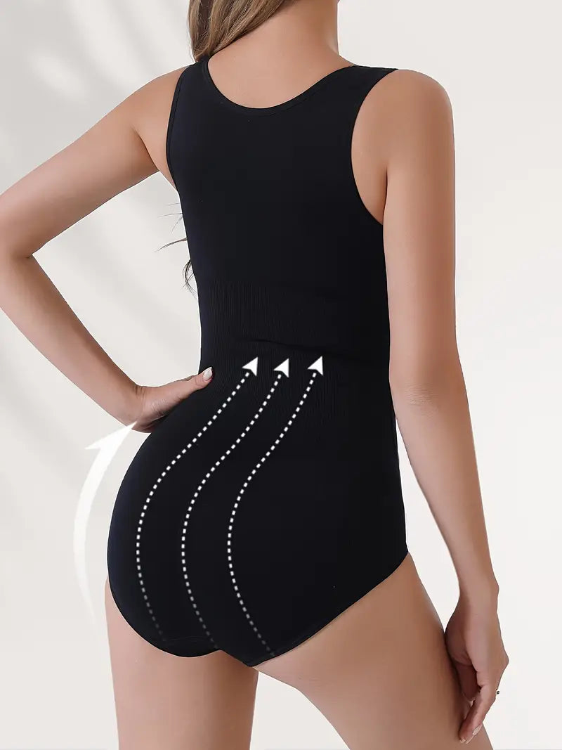 Shaping Bodysuit with Waist Belt
