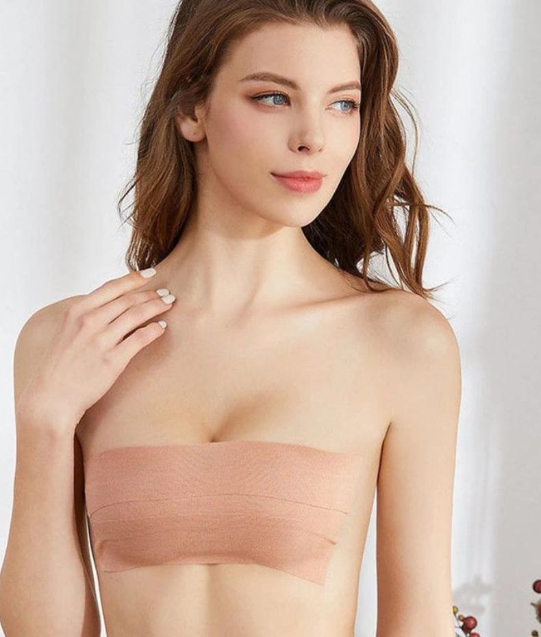 Adhesive boob tape