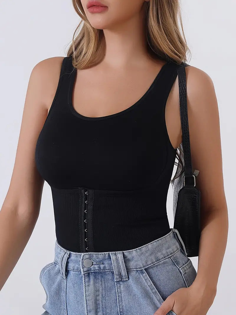 Shaping Bodysuit with Waist Belt